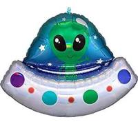 Palloncino Jumbo Alien Astronave aliena