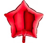 Palloncino Pallone Stella Rosso Grande Sagomato Mylar Foil Elio Aria Addobbi Co