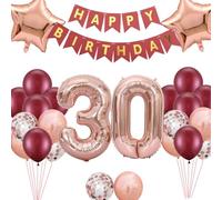 Palloncino per 30° compleanno, decorazione per feste di compleanno, 30° compleanno, decorazione per feste di compleanno, 30° anniversario