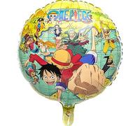 Chaks Palloncino Rotondo Mylar 43 cm One Piece - Giallo