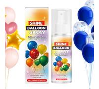 Palloncino Spray Shine | Engalatore di finitura lucida per palloni in lattice e foglio di alluminio | Spray di lucentezza antiaderente | Lunga durata per decorazione di festa, di nozze