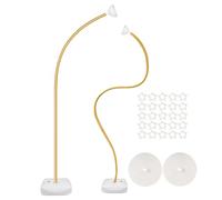 Palloncino, telaio regolabile per feste di matrimonio, eventi di ballo, riutilizzabile, pieghevole, per fotografia, decorazione floreale, feste aziendali e torsione
