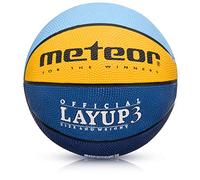 meteor Pallone Basket Palla da Basketball - Dimensione Bambini Giovani Ideale per Allenamento e Divertimento - Gonfiabili Pallacanestro Mini con Superficie Antiscivolo Layup