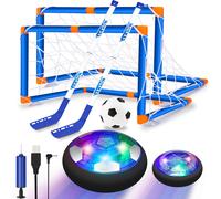 PALLONE CALCIO FLUTTUANTE 3 IN 1 RICARICABILE HOVER AIR GIOCO BAMBINI CON 2 PALL
