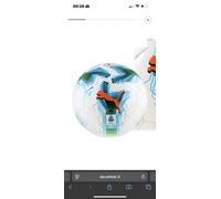 Pallone Calcio Puma Serie A TIM 2025/2026 Orbita misura 5 Italia Nuovo Bianco