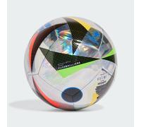 Pallone da allenamento Fussballliebe Foil Silver Metallic / Black / Glow Blue 5