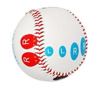 Pallone da baseball da allenamento per il lancio | Pitching Grip Trainer | Allenamento del passo da 22,9 cm | Aiuto per 22,9 cm | Con segni di posizionamento delle dita codificati a colori