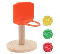 Pallone da basket arancione con supporto per l'allenamento al tiro, 1 set