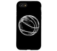 Pallone da basket Disegno di una linea Custodia per iPhone SE (2020) / 7/8