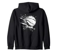 Pallone da basket Graffiti Dribbling Felpa con Cappuccio