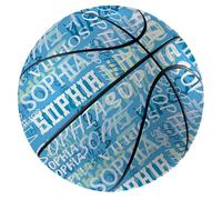 Pallone da Basket Personalizzato con Nome, Pallacanestro Personalizzato con Nome Stampato Su tutta la Superficie, Taglia 7/5 (29,5"/27,5"), Regali di Compleanno, Regali per gli Appassionati di Basket