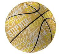 Pallone da Basket Personalizzato con Nome, Pallacanestro Personalizzato con Nome Stampato Su tutta la Superficie, Taglia 7/5 (29,5"/27,5"), Regali di Compleanno, Regali per gli Appassionati di Basket