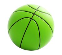 Pallone da basket silenzioso, silenzioso, silenzioso, per interni, per dribbling al chiuso, palla da allenamento a basso rumore, morbida, flessibile, altamente rimbalzante