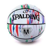 Pallone da Basket Spalding Marble Series Hg Sz7 Bianco 7 [Taglia 7]