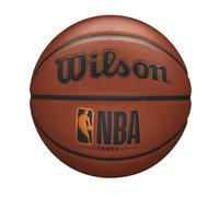 Pallone da basket WILSON NBA Forge Series per interni/esterni - Marrone Forge, taglia 6 - 28,5""""