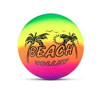 Pallone da beach volley Pallone da spiaggia gonfiabile estivo Gomma Arcobaleno Piscina da beach volley Nuoto Gioco da giardino Rete Giocattolo per bambini, Pallone da spiaggia, Palloncino gonfiabile