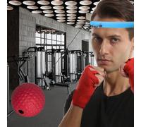 Pallone da boxe con fascia, Pallone da allenamento per boxe con fascia,Palla da per la testa con fasce | Gioco con la palla per bambini con attrezzatura da punzonatura per il miglioramento dei pr