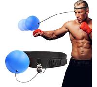 Pallone da boxe, palloncino riflesso da boxe per adulti, fascia da boxe Reflex Ball per uomini, accessori per allenamento da boxe, set fitness per adulti e migliora la capacità di reazione