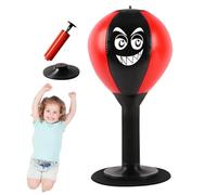 Pallone da boxe, veloce da boxe con piccola ventosa, sacco riflettente autoportante per bambini che rilascia emozioni per bambini e adulti