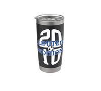Pallone da calcio 16 anni, edizione limitata 2010, per il 16° compleanno Bicchiere termico in acciaio inox doppia parete