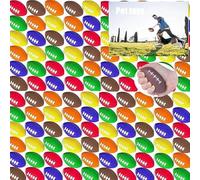 Pallone da Calcio 24 Pezzi,Palle di Schiuma per,Mini Palline Sportive,Palline da Calcio Antistress per Bambini e Adulti,5.5cm Pallone Calcio Football Americano 6 colori,Ufficio/scuola/uso domestico