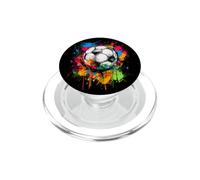 Pallone da calcio alla moda vernice Splatter PopSockets PopGrip per MagSafe