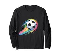 Pallone da Calcio Arcobaleno Volante Che Taglia l'aria Maglia a Manica