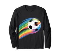 Pallone da Calcio Arcobaleno Volante Che Taglia l'aria Maglia a Manica
