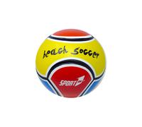 Pallone da Calcio Beach Soccer Misura 5 Ecopelle per Partite Allenamenti Colore Assortito