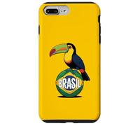 Pallone da calcio Brasile Pride bandiera Brasile Tucano Custodia per iPhone 7 Plus/8 Plus