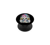 Pallone da calcio che scioglie il gelato gocciolante portiere spruzza divertente PopSockets PopGrip Adesivo