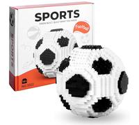Pallone da Calcio Costruzioni Kits, Calcio Building per Bambini, Giocattoli PyrrlicToy ad incastro Adatto a Bambini e Adulti