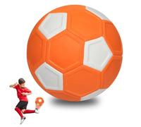 Pallone da Calcio Curvo per Bambini Taglia 5 da 20 cm,Pallone da Softball in Gomma EVA,Pallone da Calcio Curvo per Bambini, per Allenamento di Calcio al Chiuso e all'Aperto