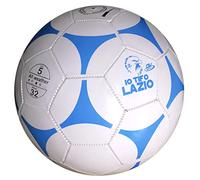 Pallone Da Calcio Da Allenamento O Partita Misura 5 Lucido Per Laziali (Colore dominante: bianco)