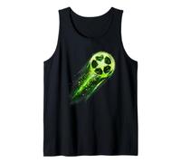 Pallone da Calcio dinamico Green Meteor Energy Speed Shot Design Canotta