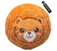 Pallone da calcio - elastico, abbracciabile, sicuro e interattivo, palla da calcio silenziosa di peluche per bambini, per bambini e ragazze, casa, soggiorno, camera da , ingresso, scuola