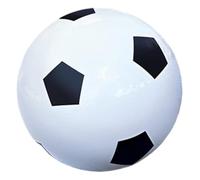 Pallone da Calcio Gonfiabile da 24 Pollici in PVC Blow Up Ball Ball con Pompa Manuale per la Spiaggia, Piscina, Parco Giochi, Gigante all'aperto