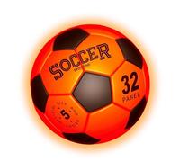Pallone da calcio illuminato, ricaricabile, misura 5, con pompa, con luce LED, per bambini di età compresa tra 8 e 15 anni, per ragazzi, ragazzi, adolescenti, adulti, sport all'aria aperta, compleanno
