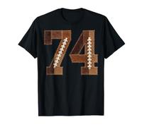 Pallone da Calcio in Stile retrò, Numero 74 Maglietta