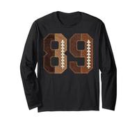 Pallone da Calcio in Stile retrò, Numero 89 Maglia a Manica