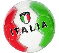 Pallone da Calcio Italia Colore Verde/Bianco/Rosso Taglia 5 - Idea Regalo
