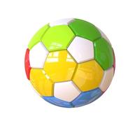 Pallone da calcio magnetico, palla da puzzle , blocco di intelligenza educativa con di corrispondenza dei colori, giocattolo creativo con magnete potente, giocattolo con gamba