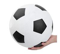 Pallone da Calcio N.5 in Gomma Resistente per Allenamento | Materiale morbido, Facile da trasportare, Viene fornito con ago di gonfiaggio, Ideale per principianti, Adatto per campionati