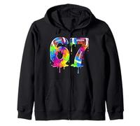 Pallone da Calcio per Bambini, Meme 67, Numero Sei, Numero 6, Sette, 7, Gelato, gocciolatine Felpa con Cappuccio