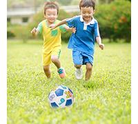 Pallone da Calcio per Bambini, Misura n. 2, con Pressione Dell'aria Stabile per un Migliore Controllo e stabilità per Bambini e Studenti (palla numerata)