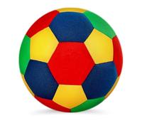 Pallone da calcio per interni, misura 5, imbottito, per ragazze, ragazzi e adulti, per allenarsi a casa, perfetto per giocoleria, regalo per calciatori