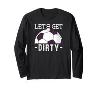 Pallone da calcio Taining Sport Let's get Dirty Maglia a Manica