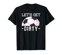 Pallone da Calcio Taining Sport Let's Get Dirty Maglietta