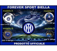 PALLONE DA CALCIO UFFICIALE FC INTER CUCITO in pvc shining misura 2 & 5