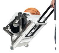 Pallone da pallacanestro - Rimbalzo a doppio uso con rete, palline e protezioni per campi da basket